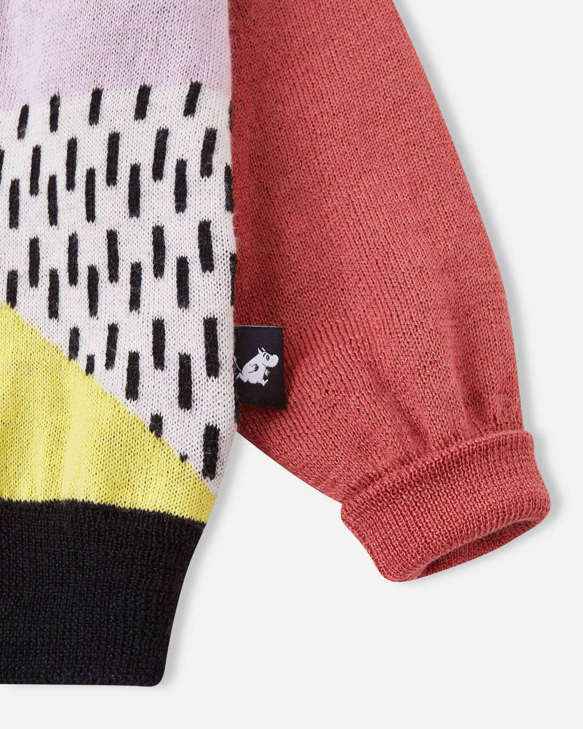 Kleinkinder-Strickjacke aus Merinowollmischung Moomin Idelar