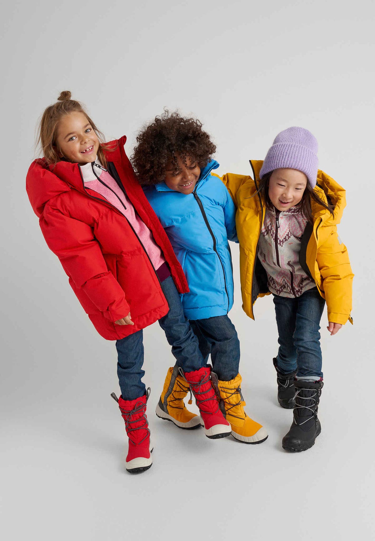 Bottes d'hiver imperméables pour enfants Megapito
