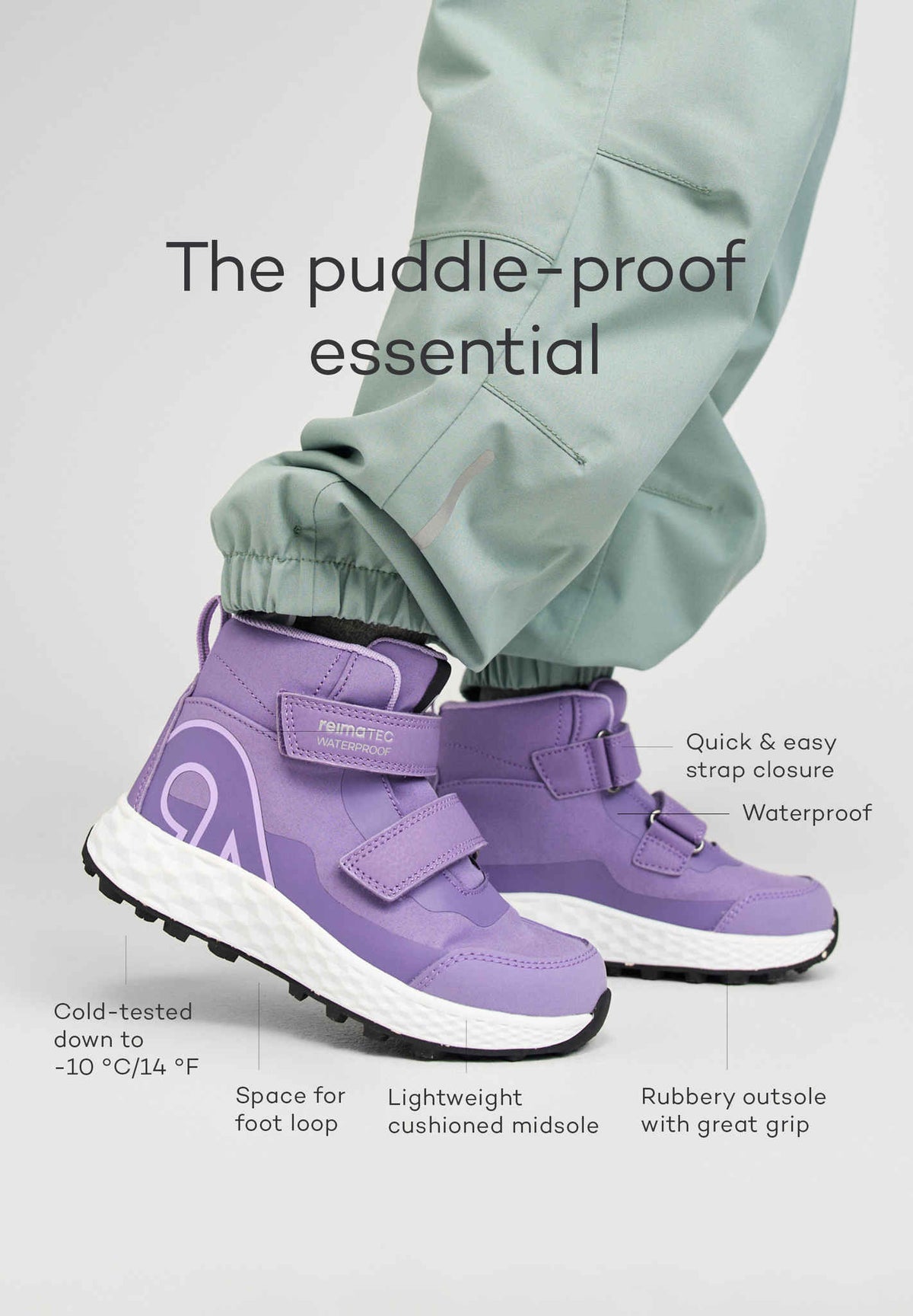Kids' waterproof sneakers Hiivin
