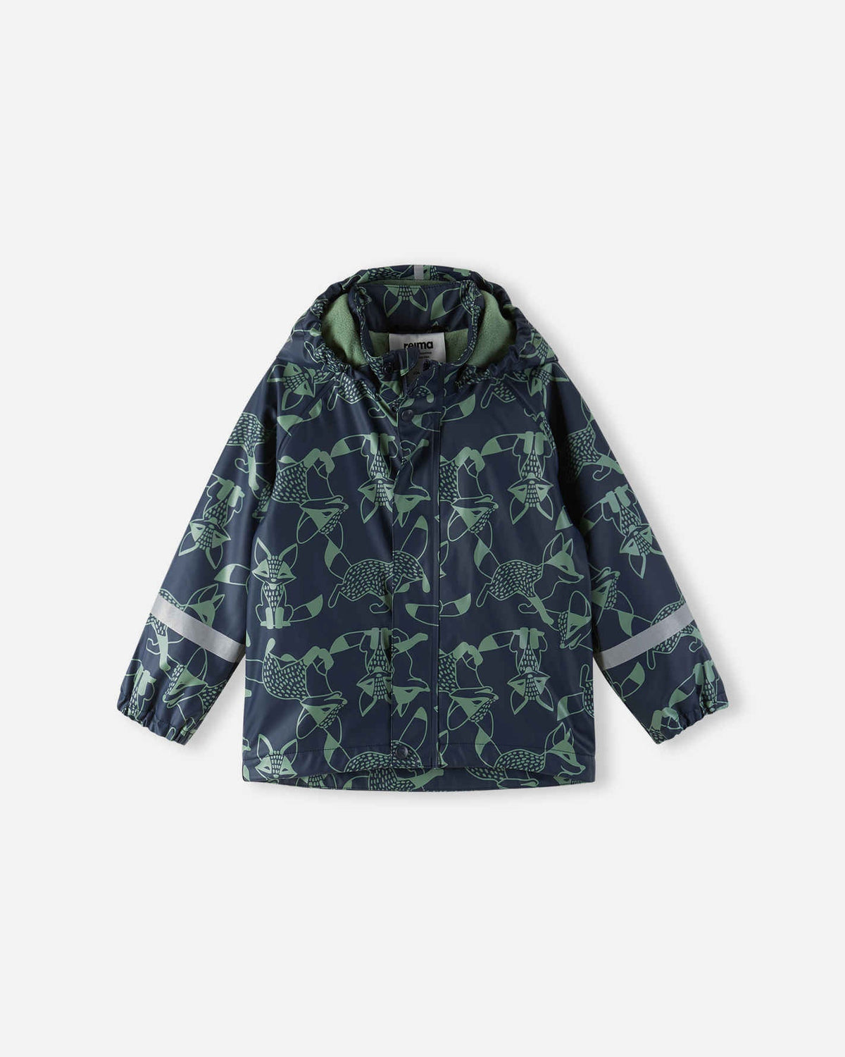 Kinder-Regenjacke Koski mit Fleece-Futter