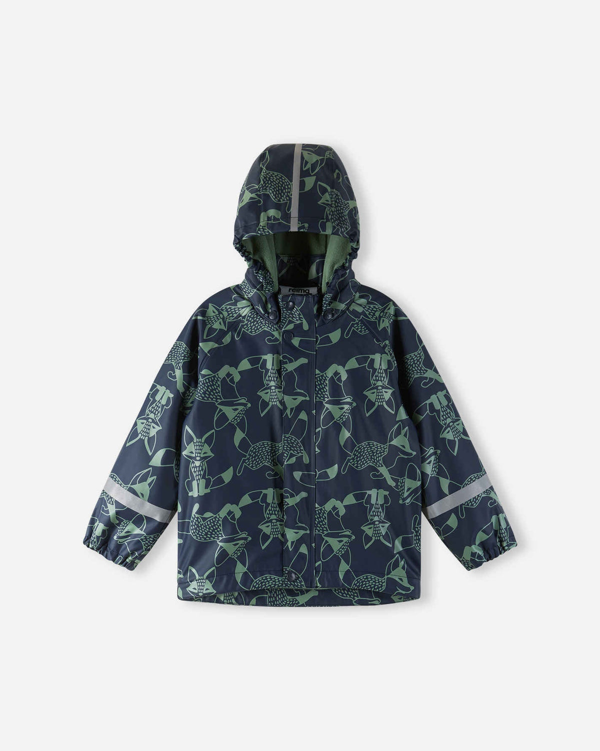 Kinder-Regenjacke Koski mit Fleece-Futter