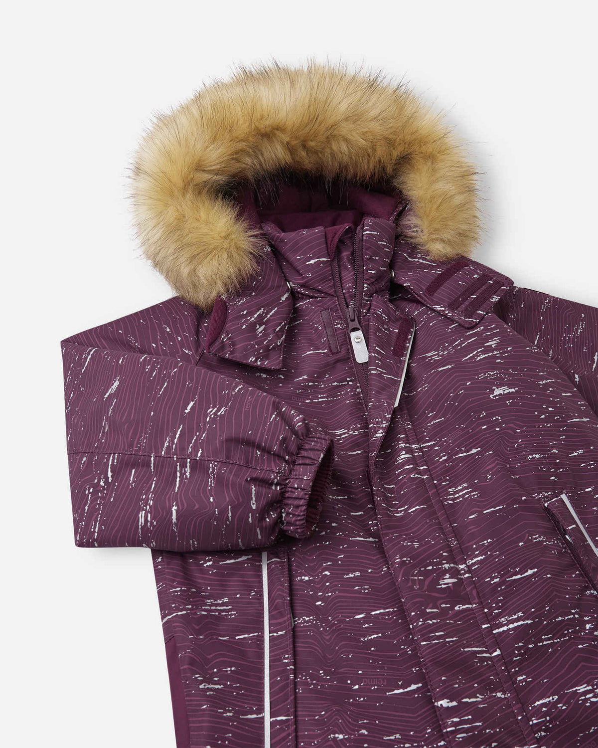 Kids' reflective snowsuit Bergen