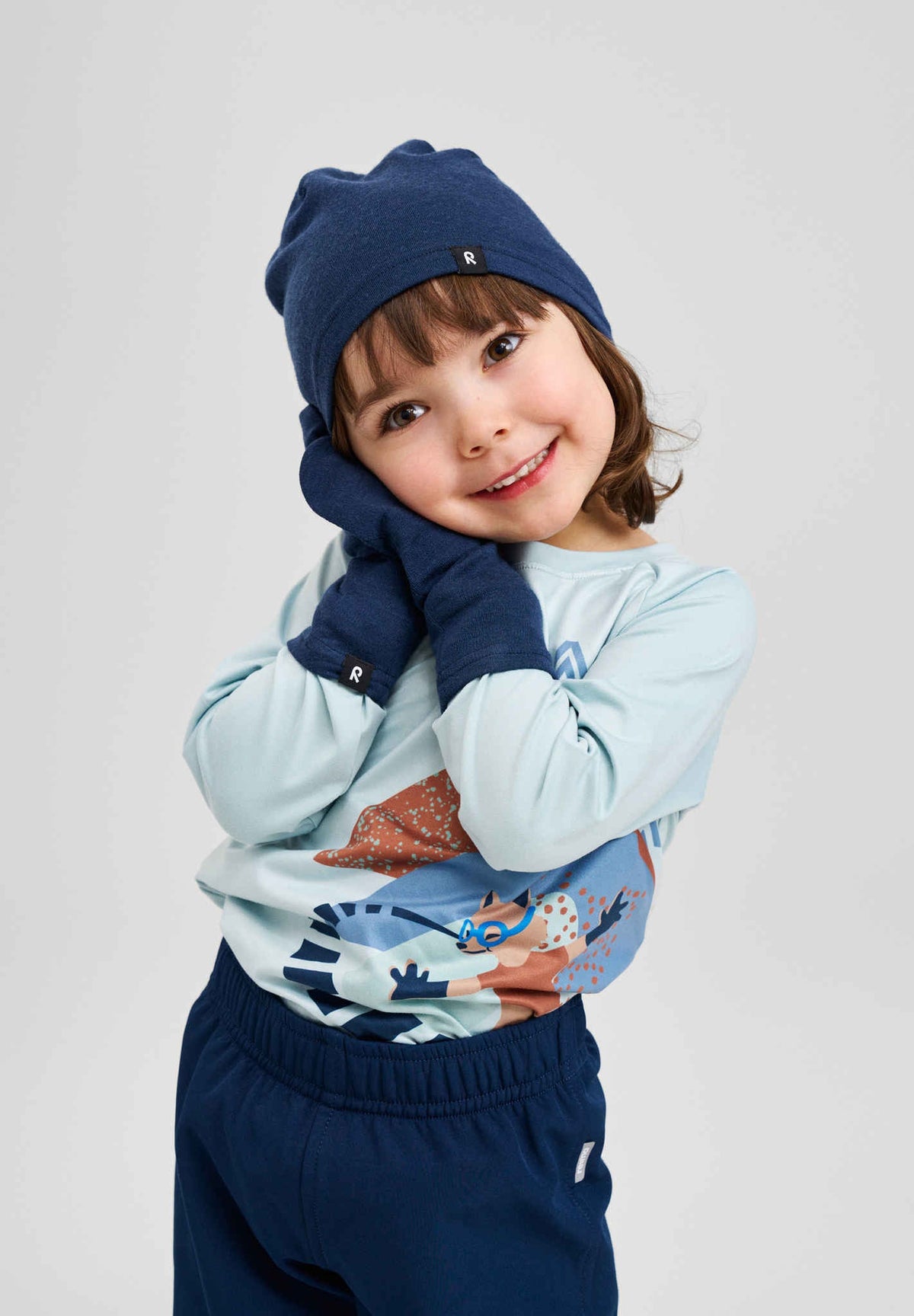 Mouffles en laine pour enfants Eino